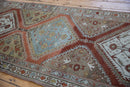 3.5x13 Vintage Distressed Malayer Rug Runner