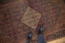 4x6.5 Antique Farahan Sarouk Rug