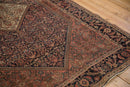 4x6.5 Antique Farahan Sarouk Rug