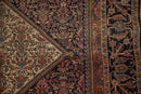 4x6.5 Antique Farahan Sarouk Rug