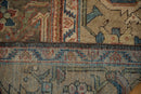 7x10.5 Vintage Distressed Mahal Carpet