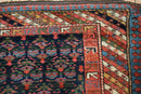 4x7 Vintage Kurdish Rug