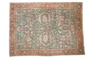 8x10.5 Vintage Distressed Karaja Carpet