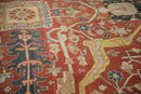 RESERVED 11.5x16.5 Antique Heriz Carpet