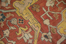 RESERVED 11.5x16.5 Antique Heriz Carpet