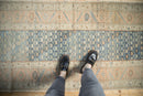 3x12.5 Vintage Distressed Malayer Rug Runner