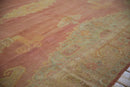 8.5x11.5 Vintage Distressed Oushak Carpet