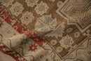 4x9.5 Antique Distressed Caucasian Rug Runner