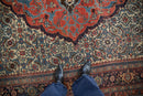 RESERVED 9.5x15 Antique Halvaie Bijar Carpet