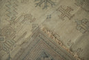 7.5x9.5 Vintage Distressed Oushak Carpet