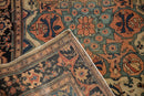 3.5x4.5 Antique Farahan Sarouk Square Rug