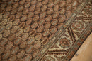 3.5x9.5 Vintage Distressed Hamadan Rug Runner