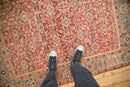 4.5x6 Antique Heriz Rug
