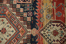 4.5x9 Antique Caucasian Rug Runner