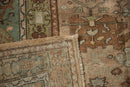 9x11.5 Vintage Distressed Ghiordes Carpet