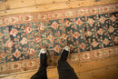 2.5x9 Antique Kurdish Hamadan Rug Runner