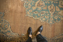 RESERVED 11x14 Antique Tea Washed Kerman Carpet