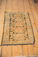 1.5x3 Vintage Distressed Fragment Kars Rug Mat