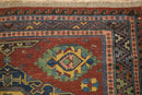 4.5x6.5 Antique Caucasian Soumac Rug