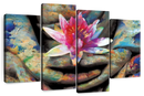 Lotus Flower In Hand Wall Art