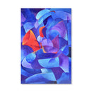 Cubist Saxophonist Canvas