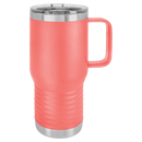 Insulated Travel Mug with Handle | 20 oz | Customizable | RCK Creations & More