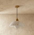 Cupola Alabaster Pendant Light