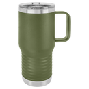 Insulated Travel Mug with Handle | 20 oz | Customizable | RCK Creations & More