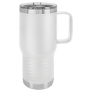 Insulated Travel Mug with Handle | 20 oz | Customizable | RCK Creations & More