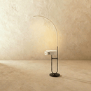 Curva Side Table & Lamp