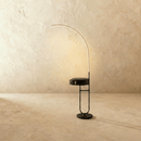 Curva Side Table & Lamp