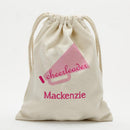 Custom Cheerleader Drawstring Sack