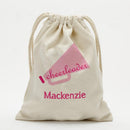 Custom Cheerleader Drawstring Sack