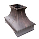 Akicon Custom Copper Range Hood Handmade with Custom Size and Finish