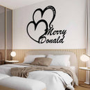 Personalizable Gift Double Heart
