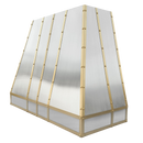 Akicon Custom Handcrafted Stainless Steel Kitchen Hood with Sleek Finish