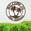 Custom Island Welcome Sign