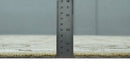 Custom Made Beige, Ivory and Charcoal Traditional Ikat design Hand Tufted wool Area Rug