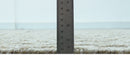 Custom Made Hand Knotted Modern Contemporary Gray Wool Area Rug