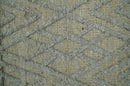 Custom Made Hand Knotted Modern Contemporary Gray Wool Area Rug