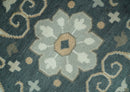 Custom Made Ivory, Gray, Camel and Charcoal Traditional Multi Size Wool Area Rug