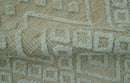 Custom Made Modern Contemporary Beige Hand Knotted Wool Area Rug