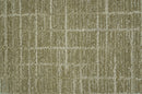 Custom Made Modern Geometrical Beige Hand Tufted Wool Area Rug