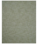 Custom Made Modern Geometrical Beige Hand Tufted Wool Area Rug