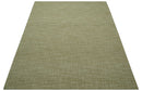 Custom Made Modern Geometrical Beige Hand Tufted Wool Area Rug