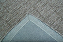 Custom Made Modern Style Brown Hand Tufted Wool Rug