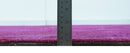 Custom Made Overdyed Traditional Oushak Purple Hand Tufted Wool Area Rug
