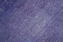 Custom Made Purple Modern Solid Overdyed Hand Knotted Wool Area Rug
