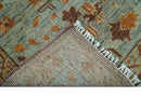 Custom Made Traditional Heriz Brown, Beige and Rust Hand Knotted wool area rug