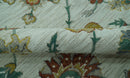 Custom Made Traditional Oriental Design Beige And Ivory Hand-Tufted Wool Area Rug